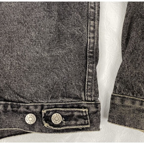Lip Service Coffin Patch on Vtg Arizona Jean Co Jacket Sz L - Picture 7 of 10